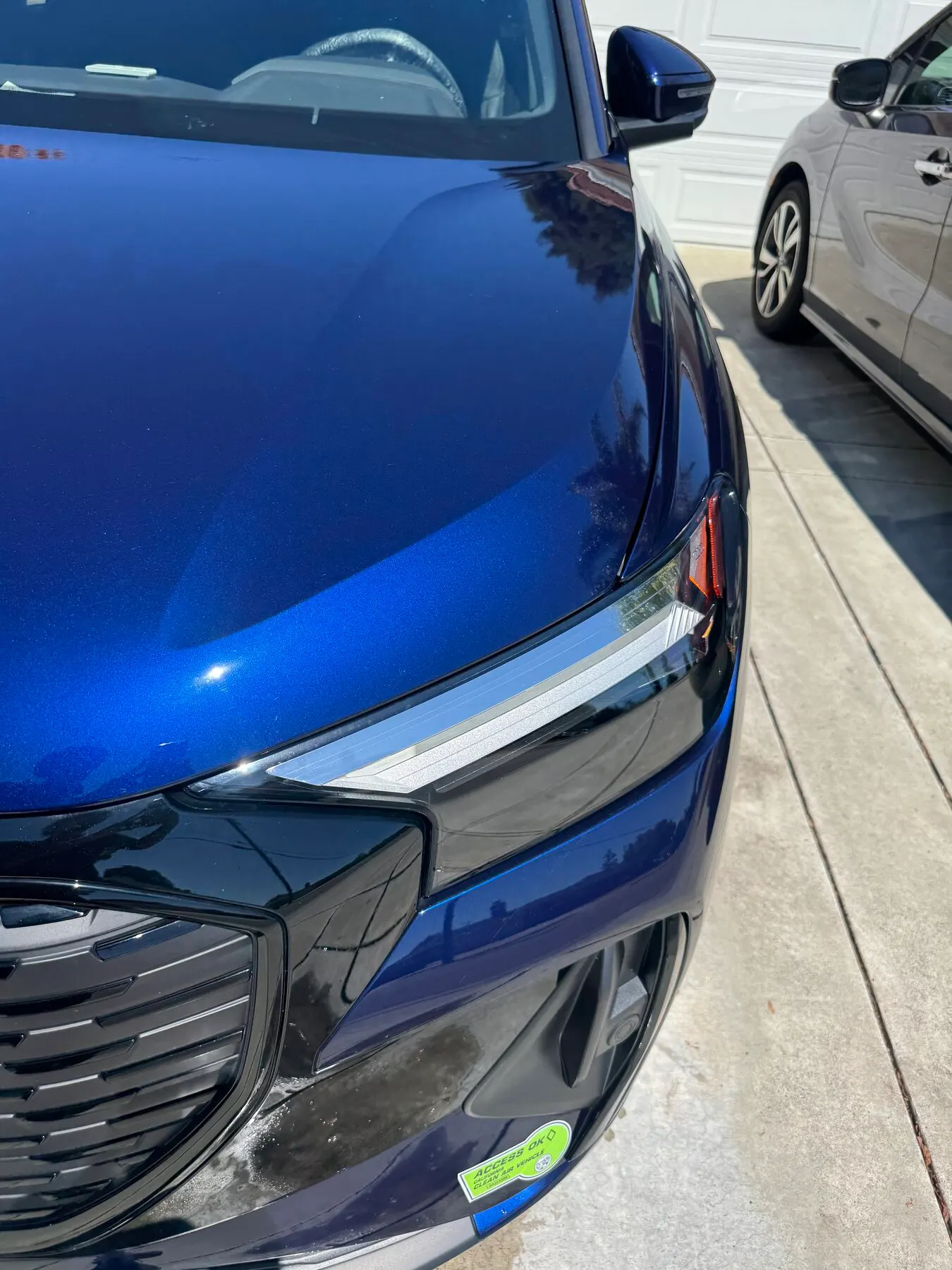 Exterior detail work