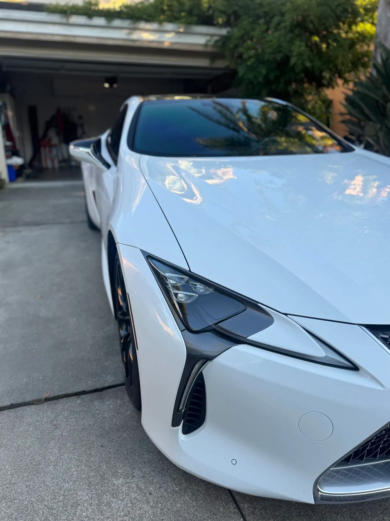Exterior detail work