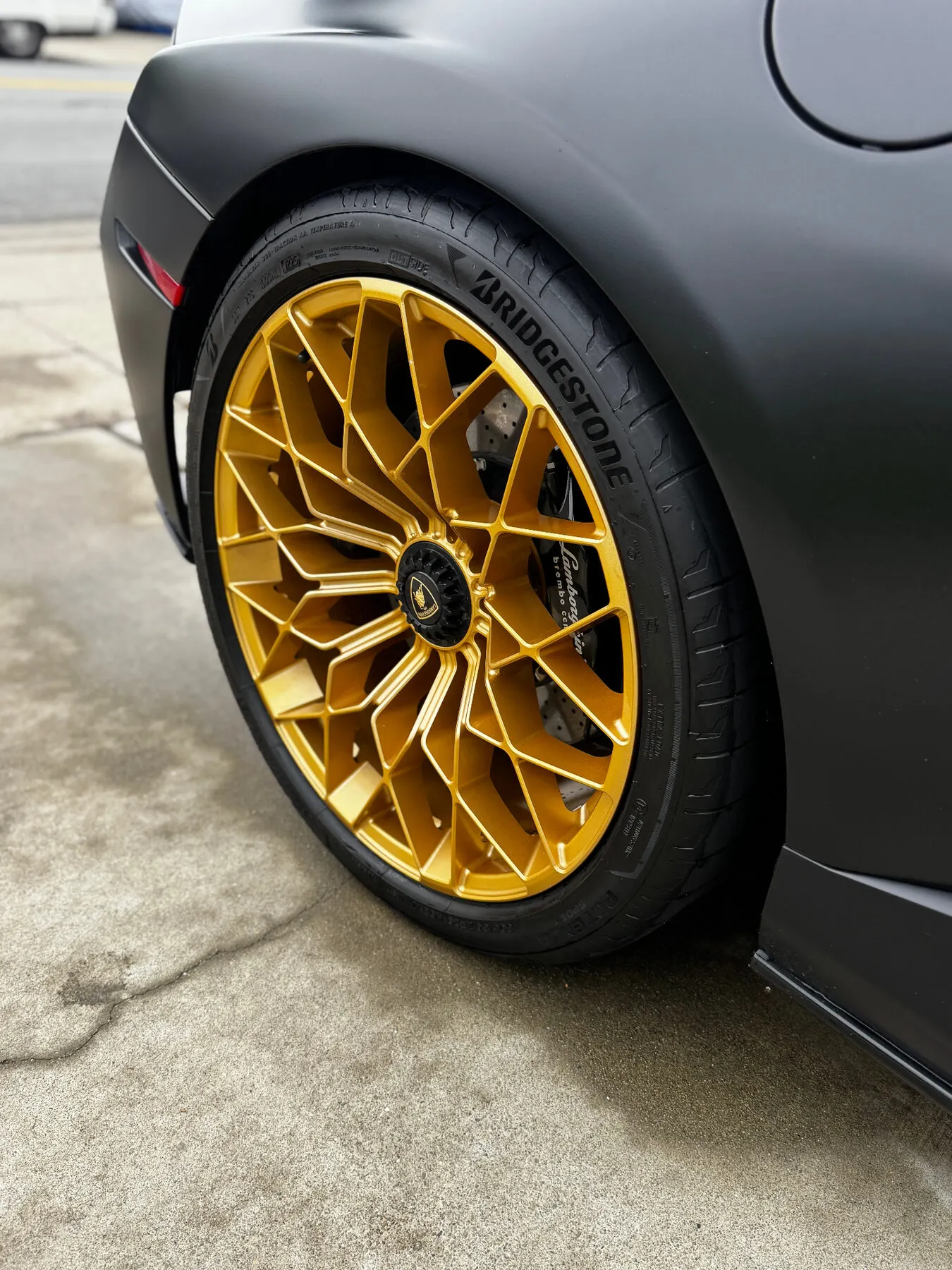 Wheels detail work