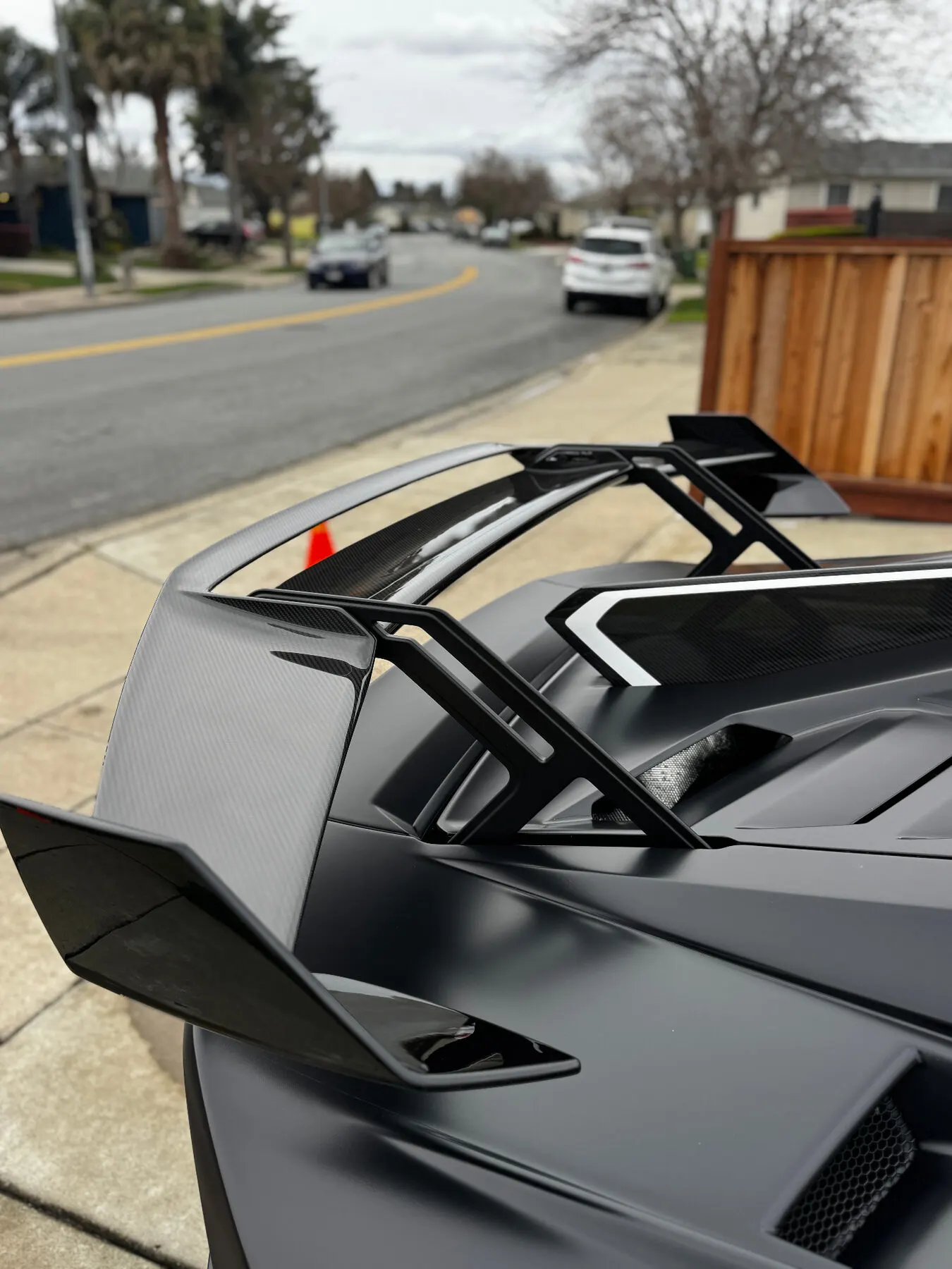 Exterior detail work