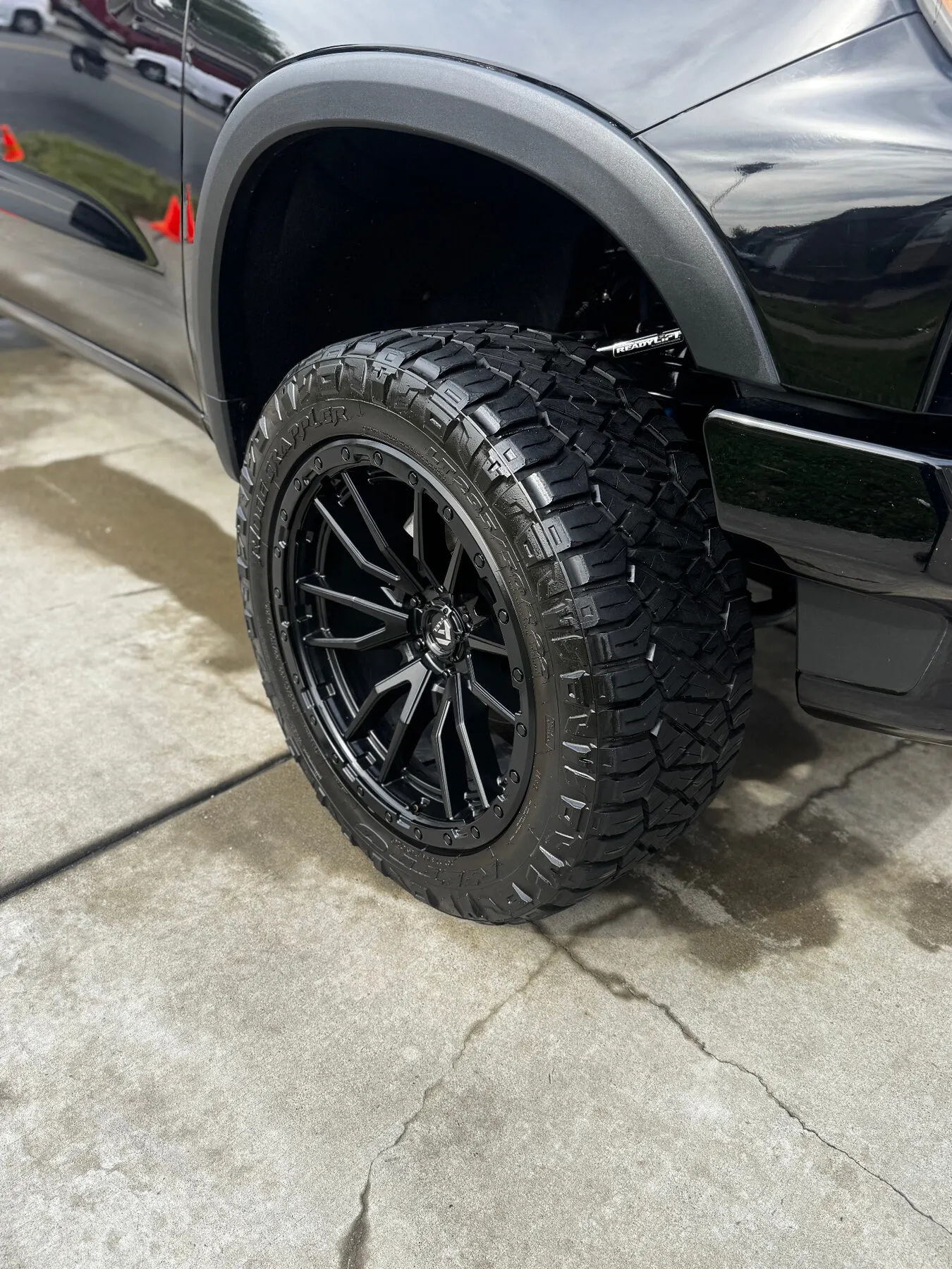 Wheels detail work