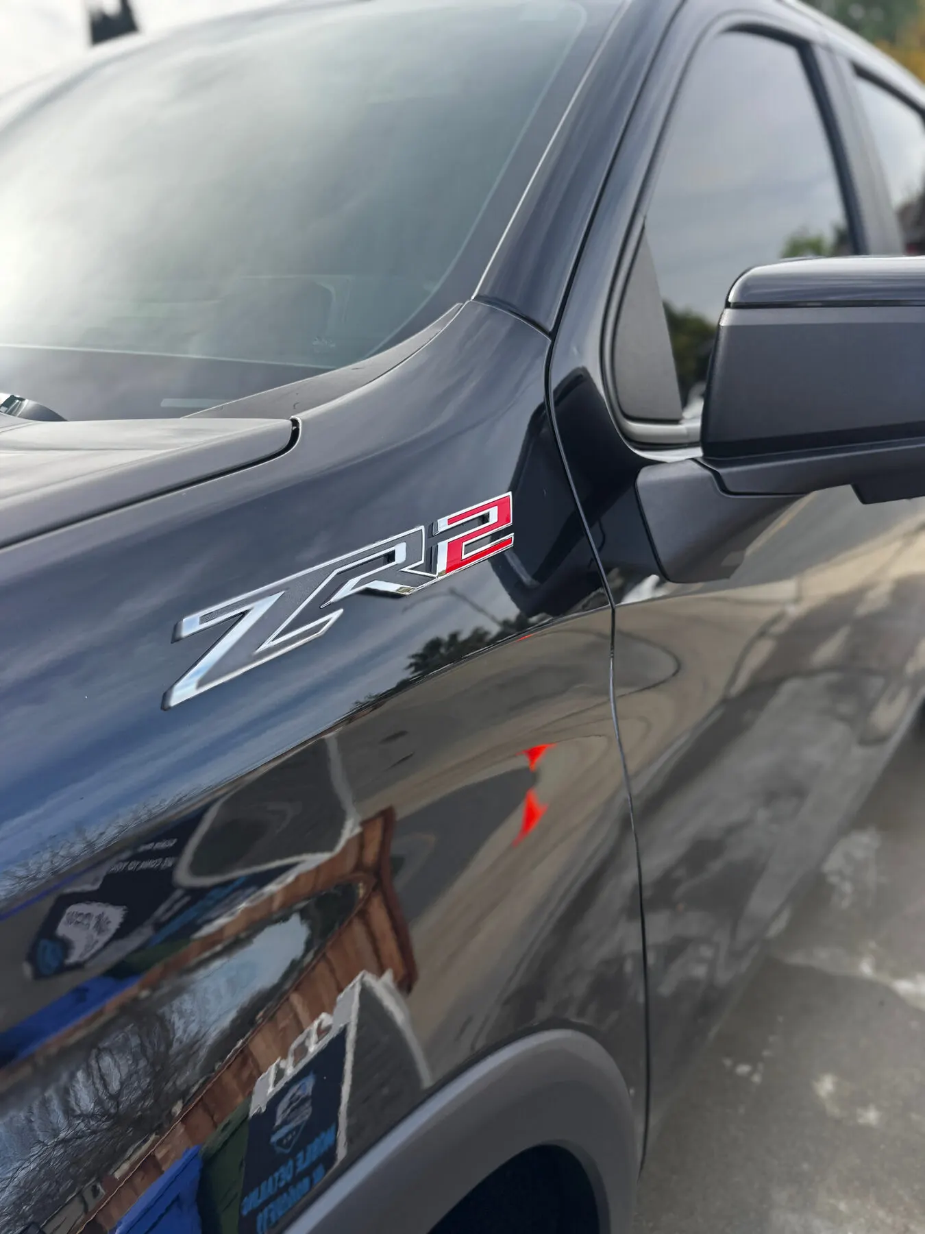 Exterior detail work