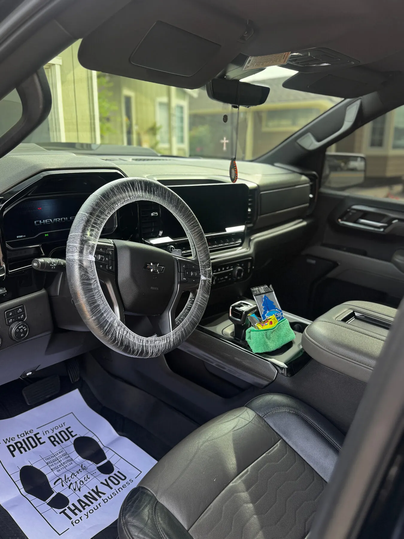 Interior detail work