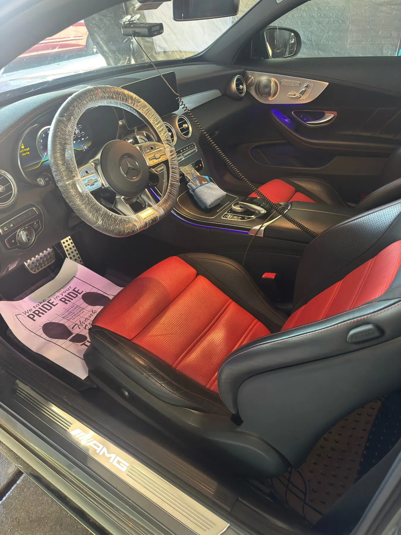 Interior detail work