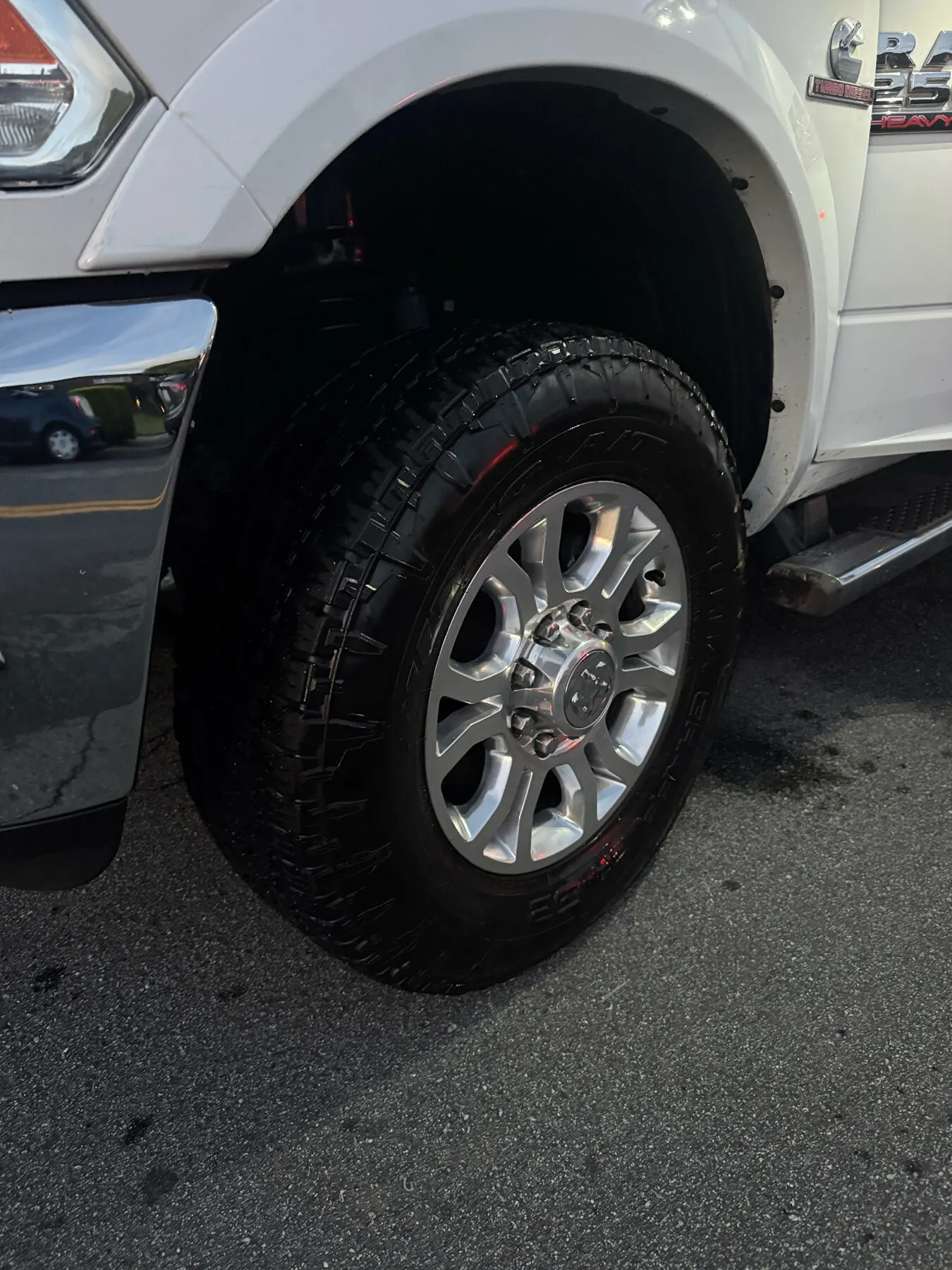 Wheels detail work